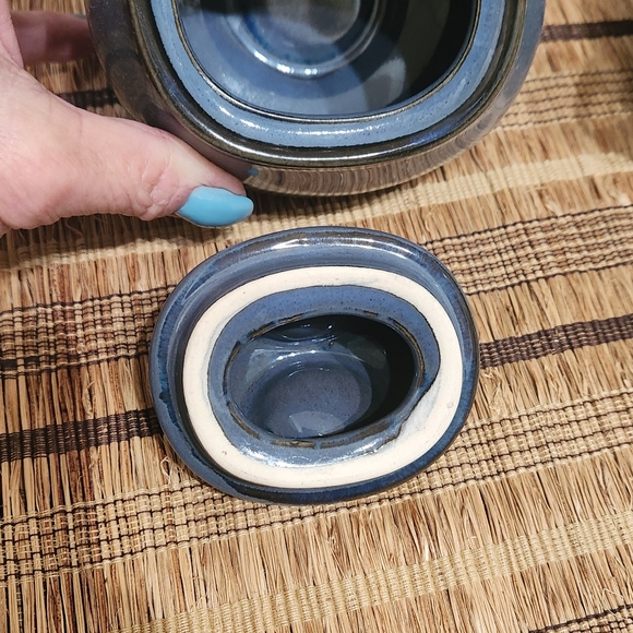 Sango Pottery Sugar and Creamer Set + Decorative Tile - Picture 8 of 10